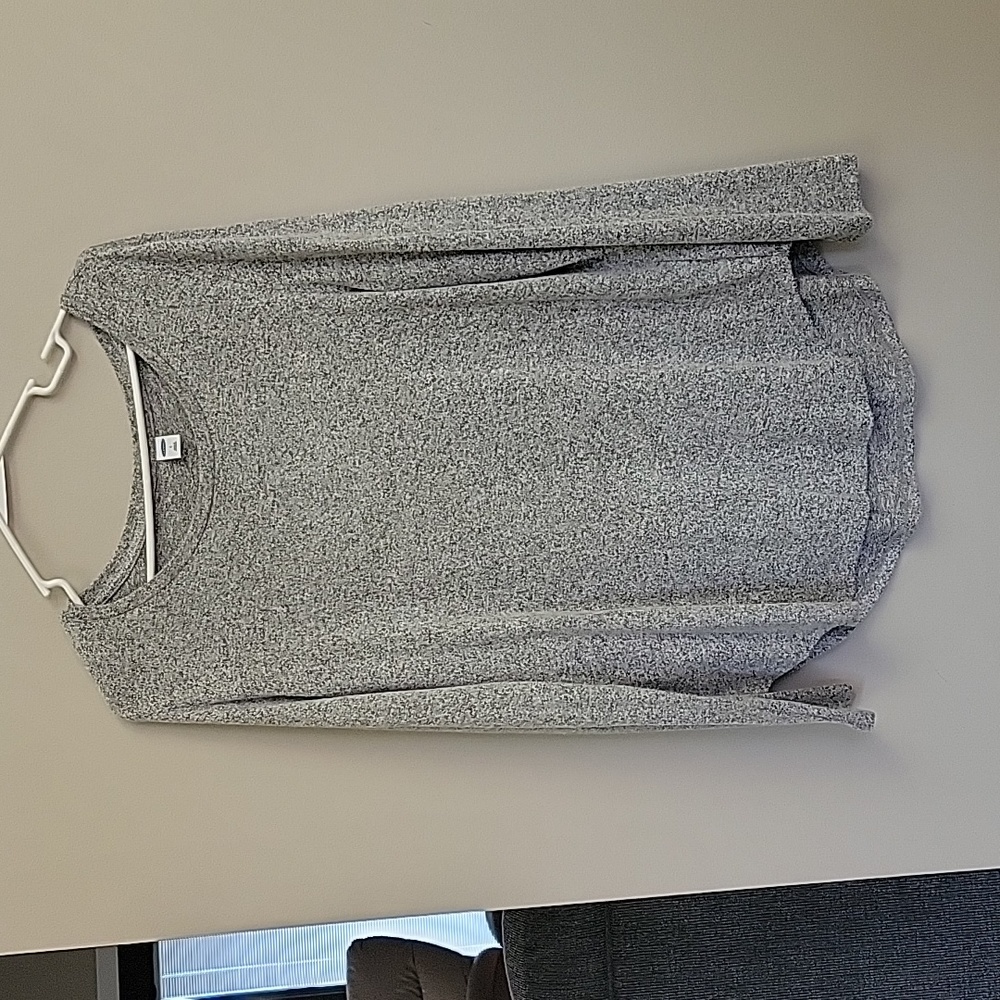 Old Navy heathered gray tunic